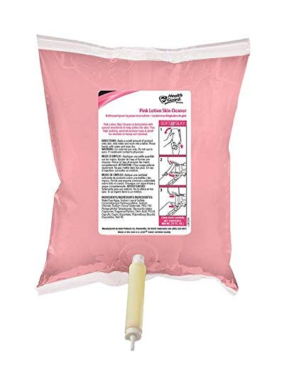 Kutol Pink Lotion Skin Cleaner 800 mL Boxless Bag Refill Health Guard 5665LBL Pack of 4