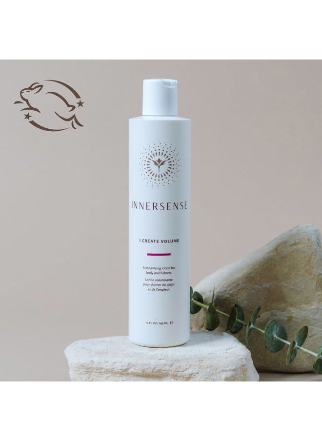 Organic Beauty - Natural I Create Volume Hair Volumizing Lotion | Non-Toxic, Cruelty-Free, Clean Haircare (Full Size, 10 fl oz | 295 ml)