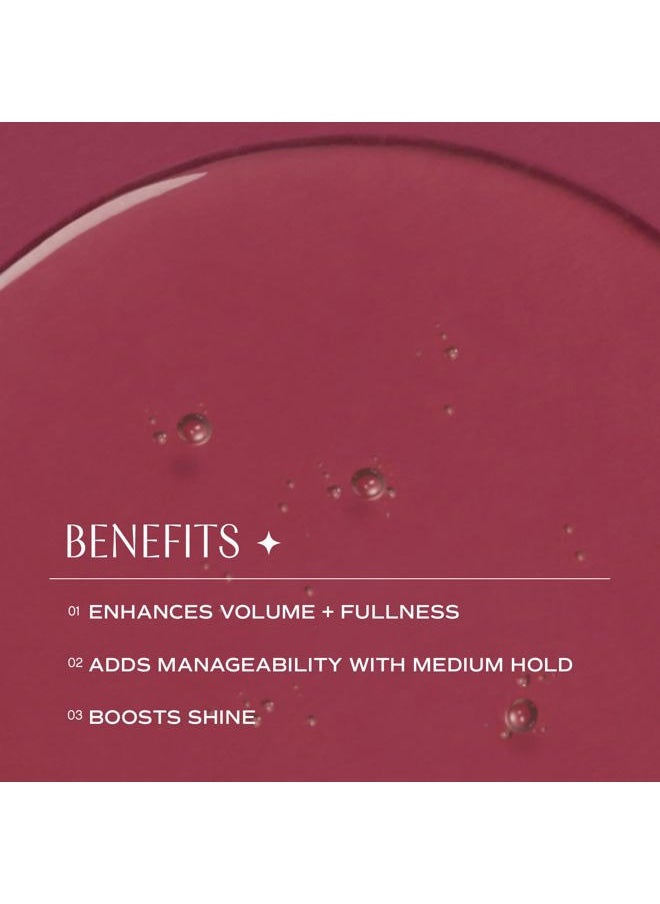 Organic Beauty - Natural I Create Volume Hair Volumizing Lotion | Non-Toxic, Cruelty-Free, Clean Haircare (Full Size, 10 fl oz | 295 ml)