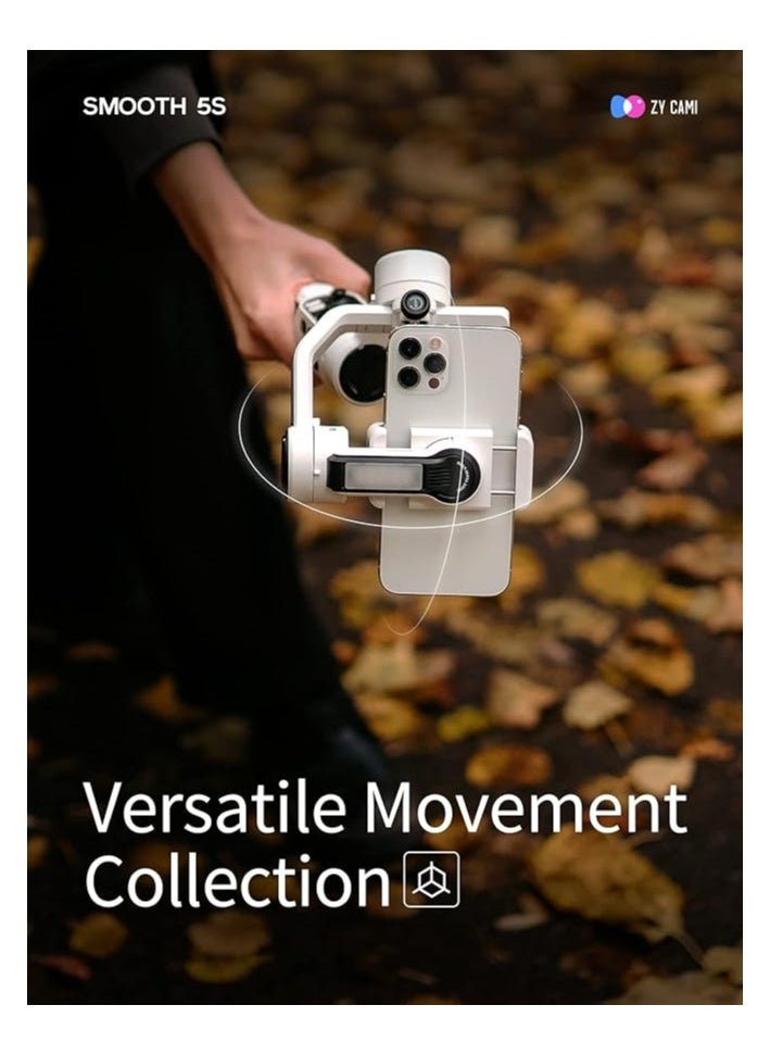 Zhiyun Smooth 5S AI 3-Axis Smartphone Gimbal (Smooth 5S AI Standard)