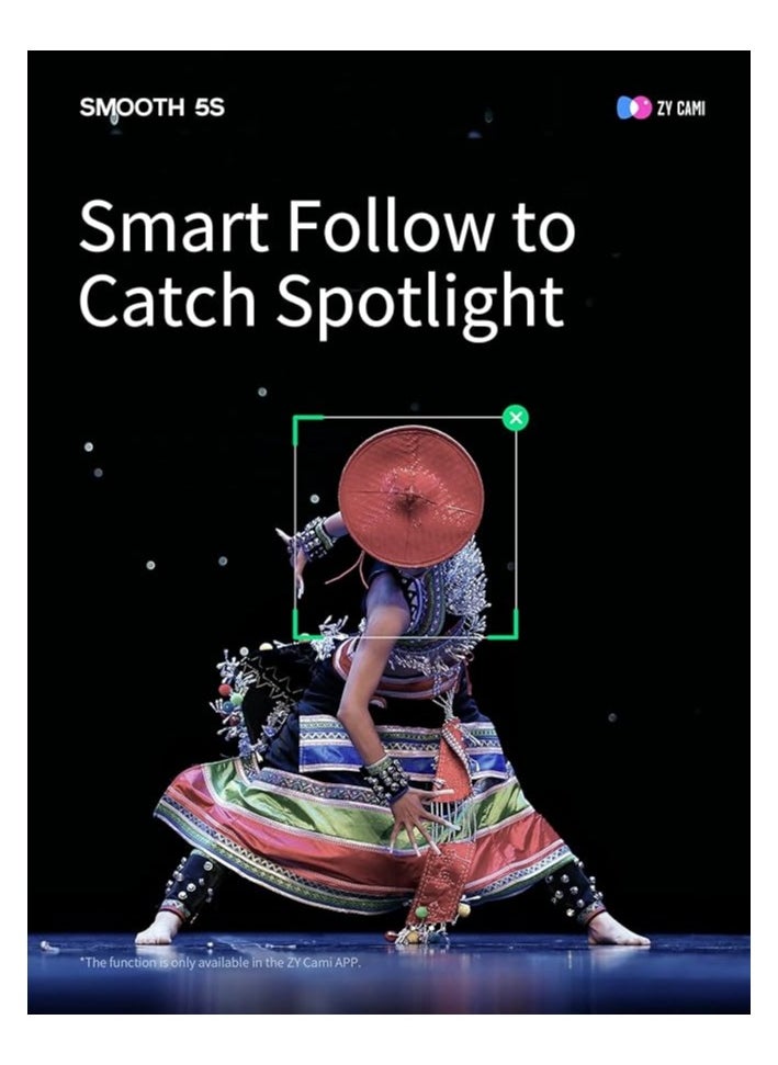 Zhiyun Smooth 5S AI 3-Axis Smartphone Gimbal (Smooth 5S AI Standard)