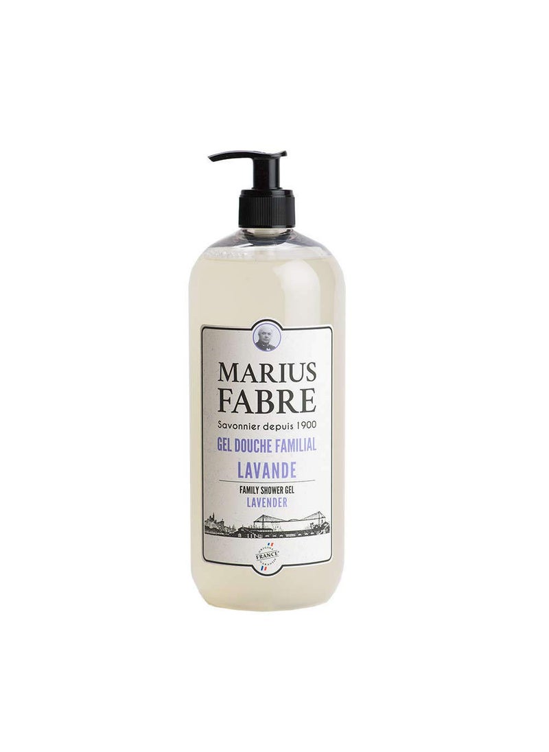 Marius Fabre 1900 Lavender Family Shower Gel 1 L 33.8 Fl Oz