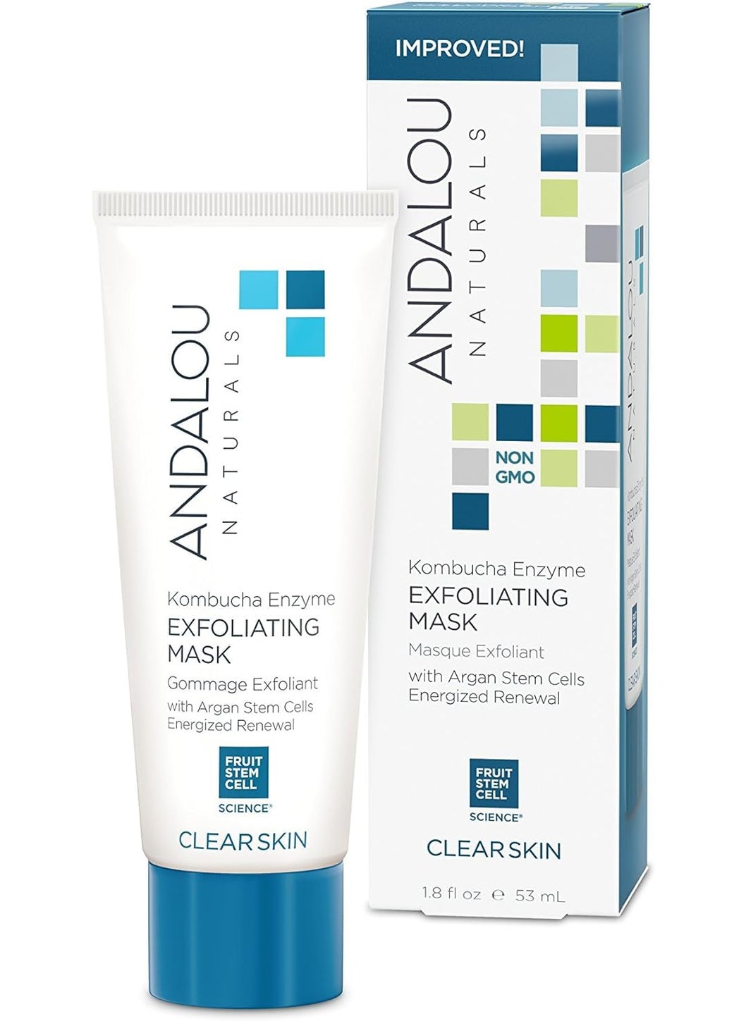 Andalou Naturals Kombucha Enzyme Exfoliating Peel, 1.8 Oz