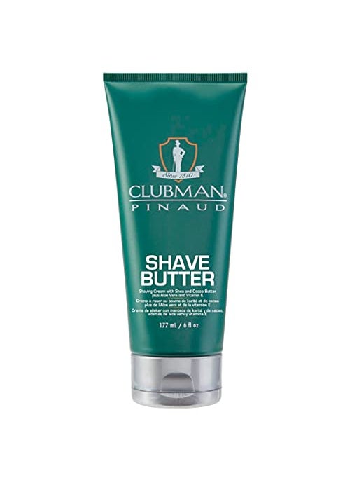 Clubman Shave Butter, Green, 6 Ounce
