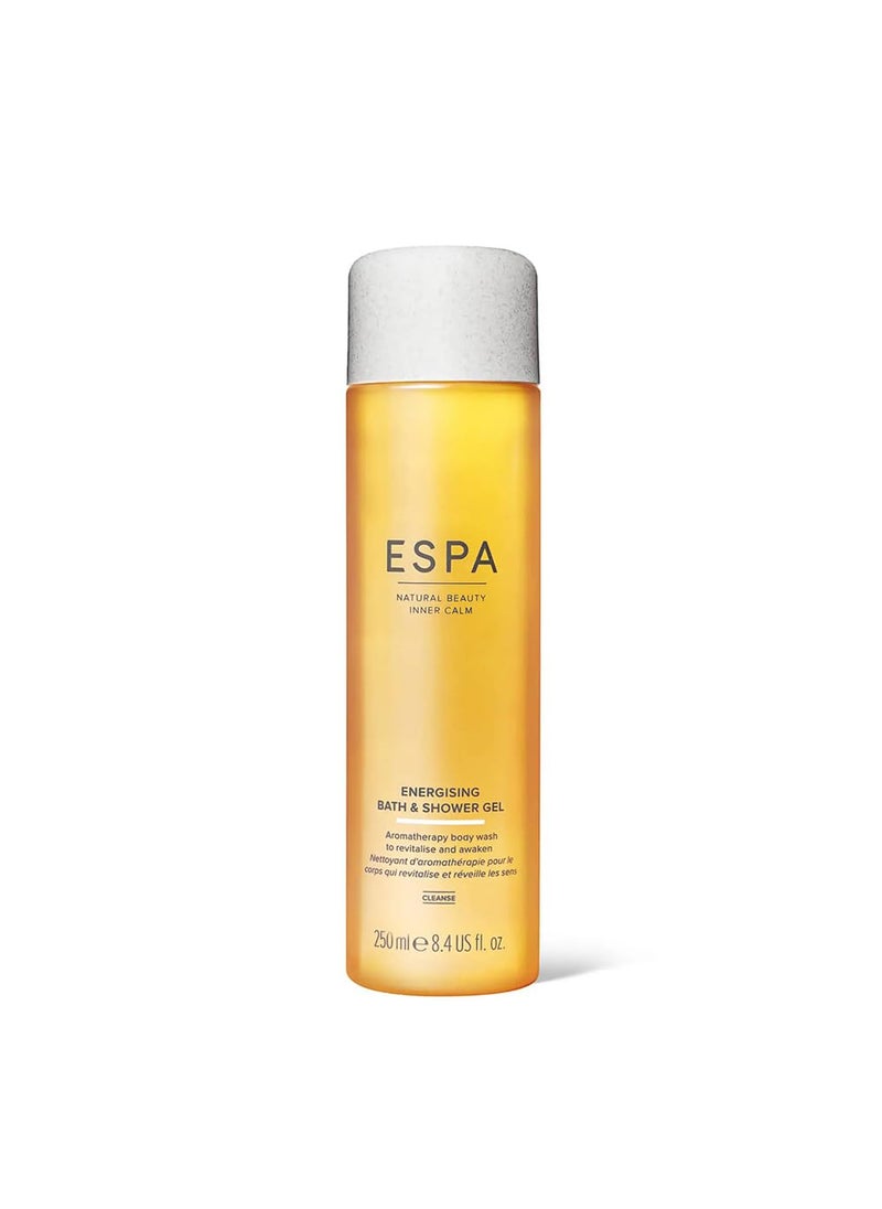 ESPA | Energizing Bath & Shower Gel | 250ml | Peppermint, Eucalyptus & Rosemary