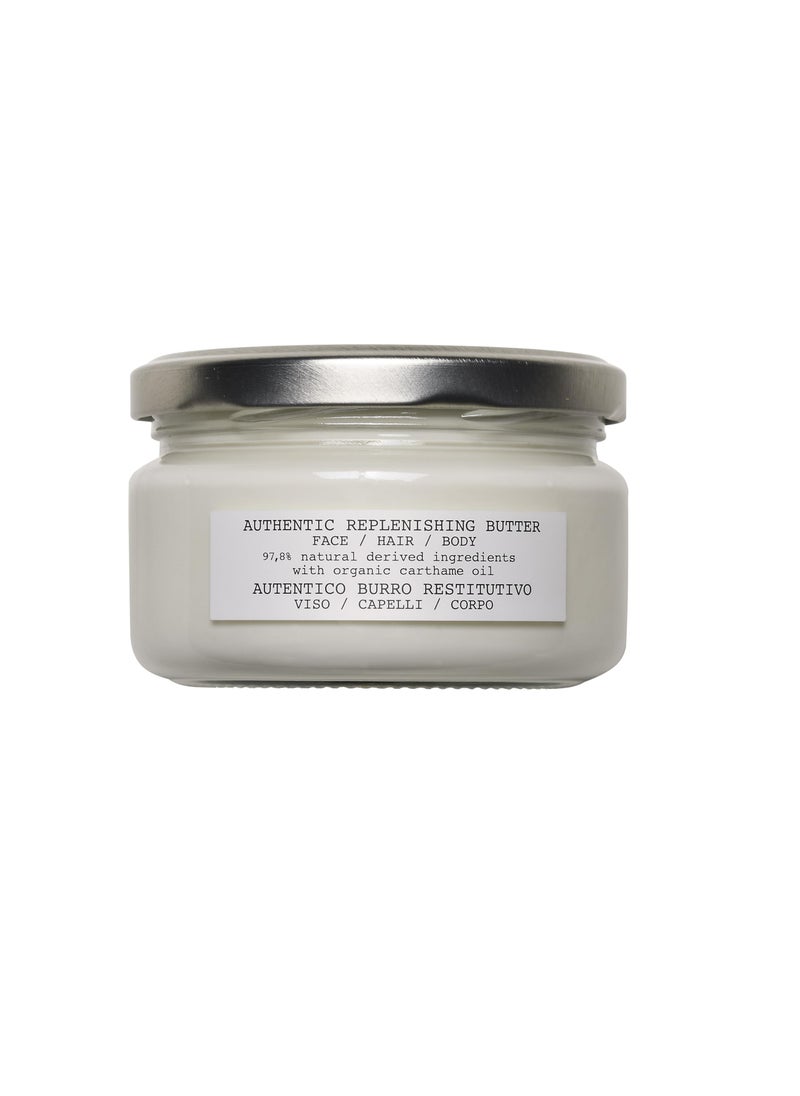 Davines Authentic Replenishing Butter Delicate And Deep Nourishing for Hair, Skin and Body Moisturize And Hydrate, 6.76 Fl Oz