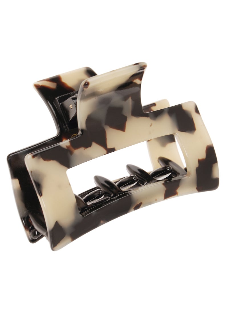 France Luxe Cutout Rectangle Jaw - Ivory Tokyo