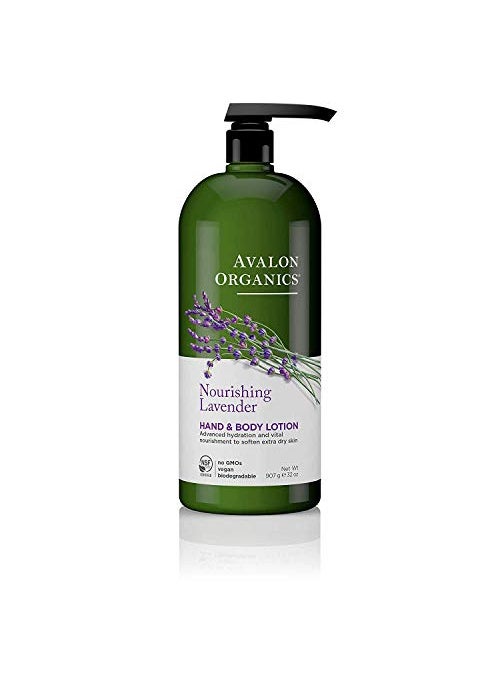 Avalon Organics Hand & Body Lotion, Nourishing Lavender, 32 Oz