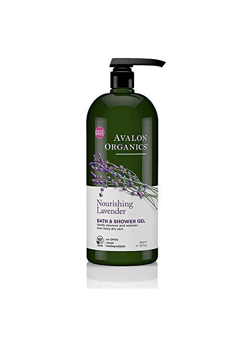 Avalon Organics Bath & Shower Gel, Nourishing Lavender, 32 Oz
