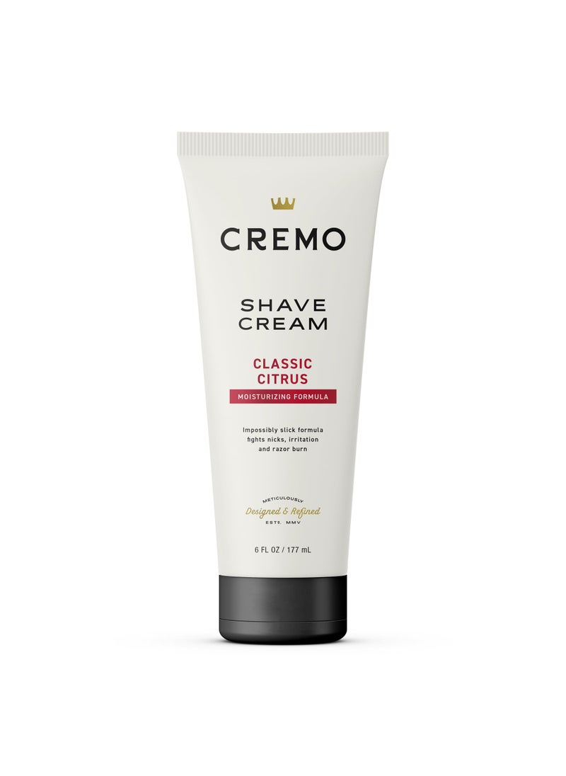 Cremo Original Shave Cream, Astonishingly Superior Ultra-Slick Shaving Cream for Men, Fights Nicks, Cuts and Razor Burn, 6 Fl Oz