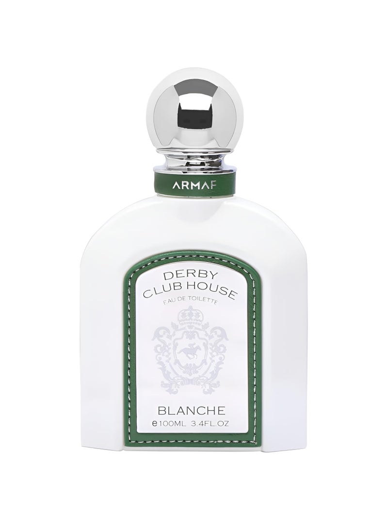 Armaf Derby Club House Blanche for Men Eau de Toilette Spray, 3.4 Ounce