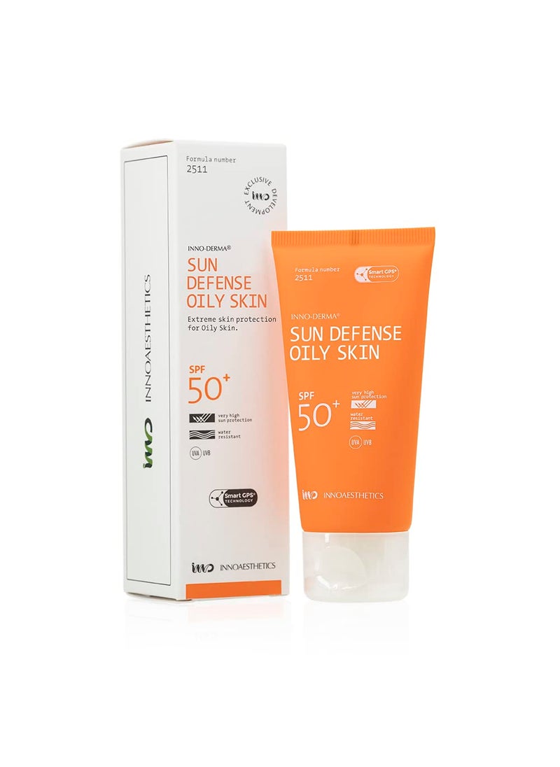 InnoDerma Sun Defense Sunblock UVP 50 OilyCombination SkinNew Presentation