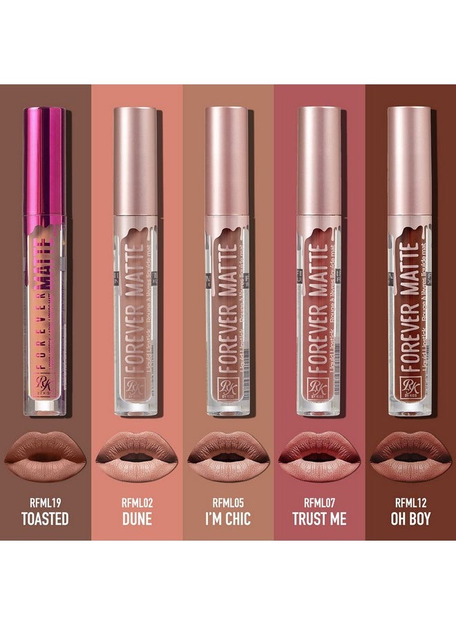 Forever Matte Liquid Lipstick 5 Pack - Rfml02&05&07&12&19
