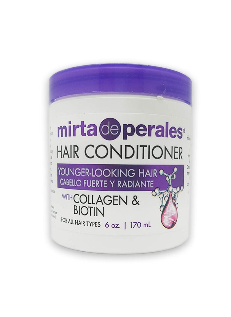 Mirta De Perales Hair Conditioner with Collagen  Biotin 6 oz