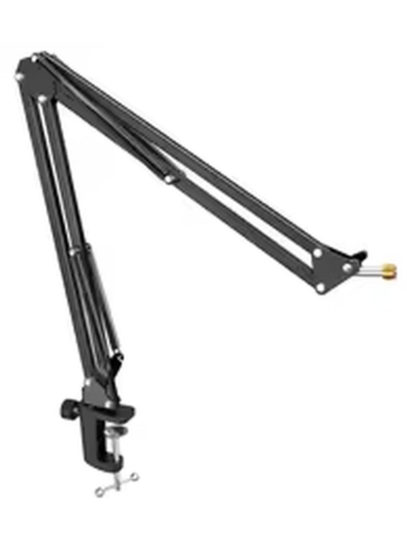 FIFINE Microphone Arm Boom, Adjustable Suspension Boom with Heavy Duty Clamp, Scissor Mic Stand for Recording, Gaming, K688 K658 - CS1