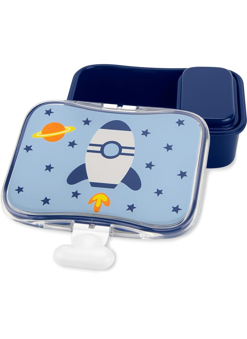Skip Hop Spark Style Lunch Kit - Rocket (Plastic, Blue)