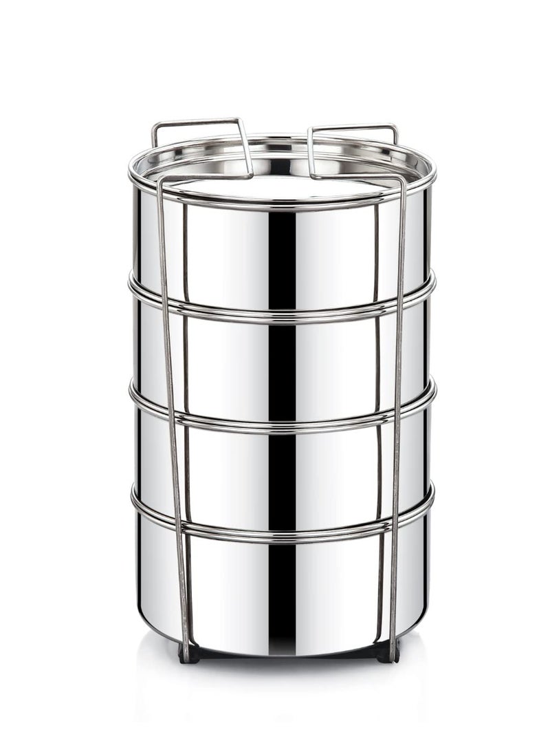 Expresso Smart Hot Carrier Lunch Box Stainless Steel Office Range 4 Container