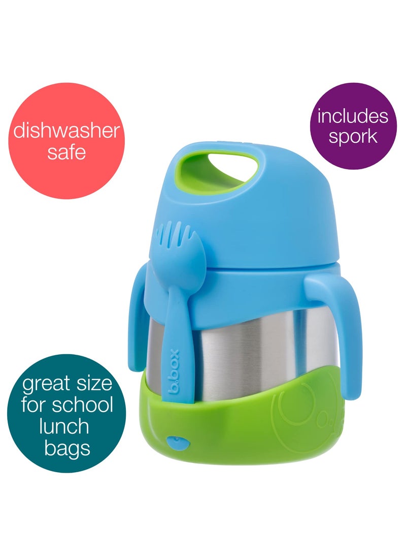 b.box Insulated Food Jar 335ml- Ocean Breeze Blue Green(430)