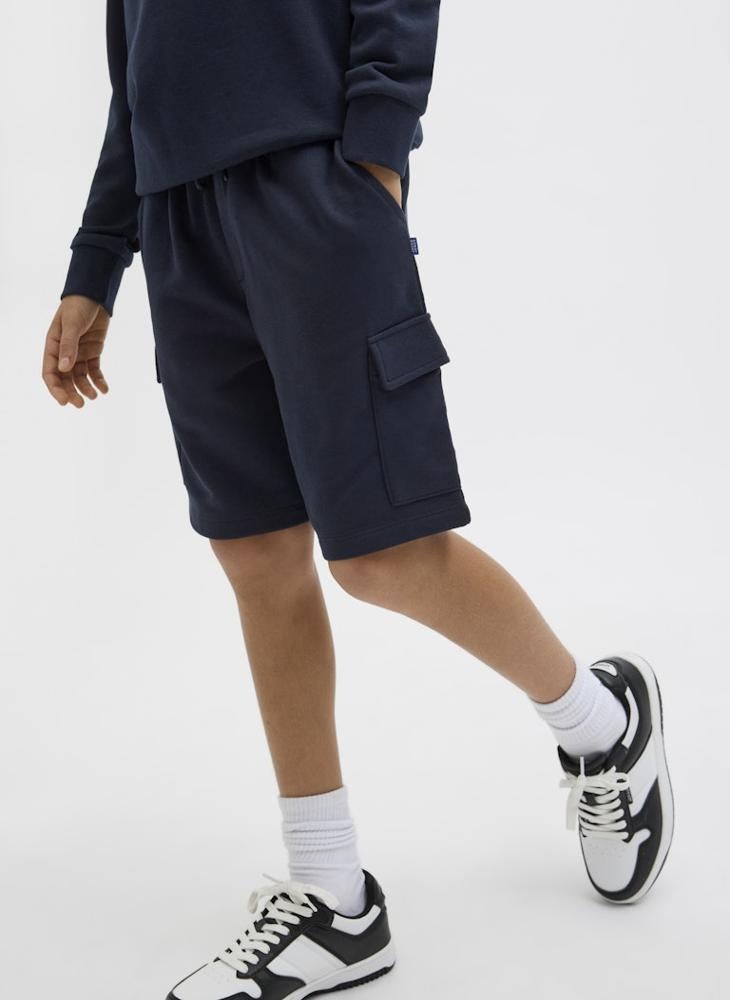 Kids Cargo Logo Sweat Shorts