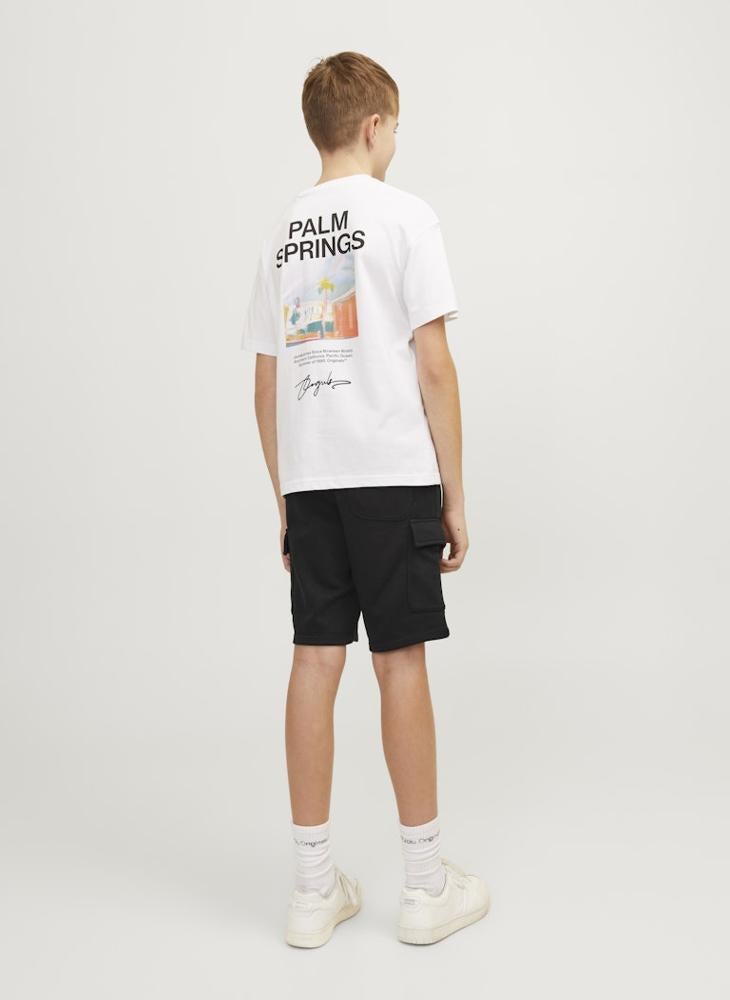 Kids Cargo Logo Sweat Shorts