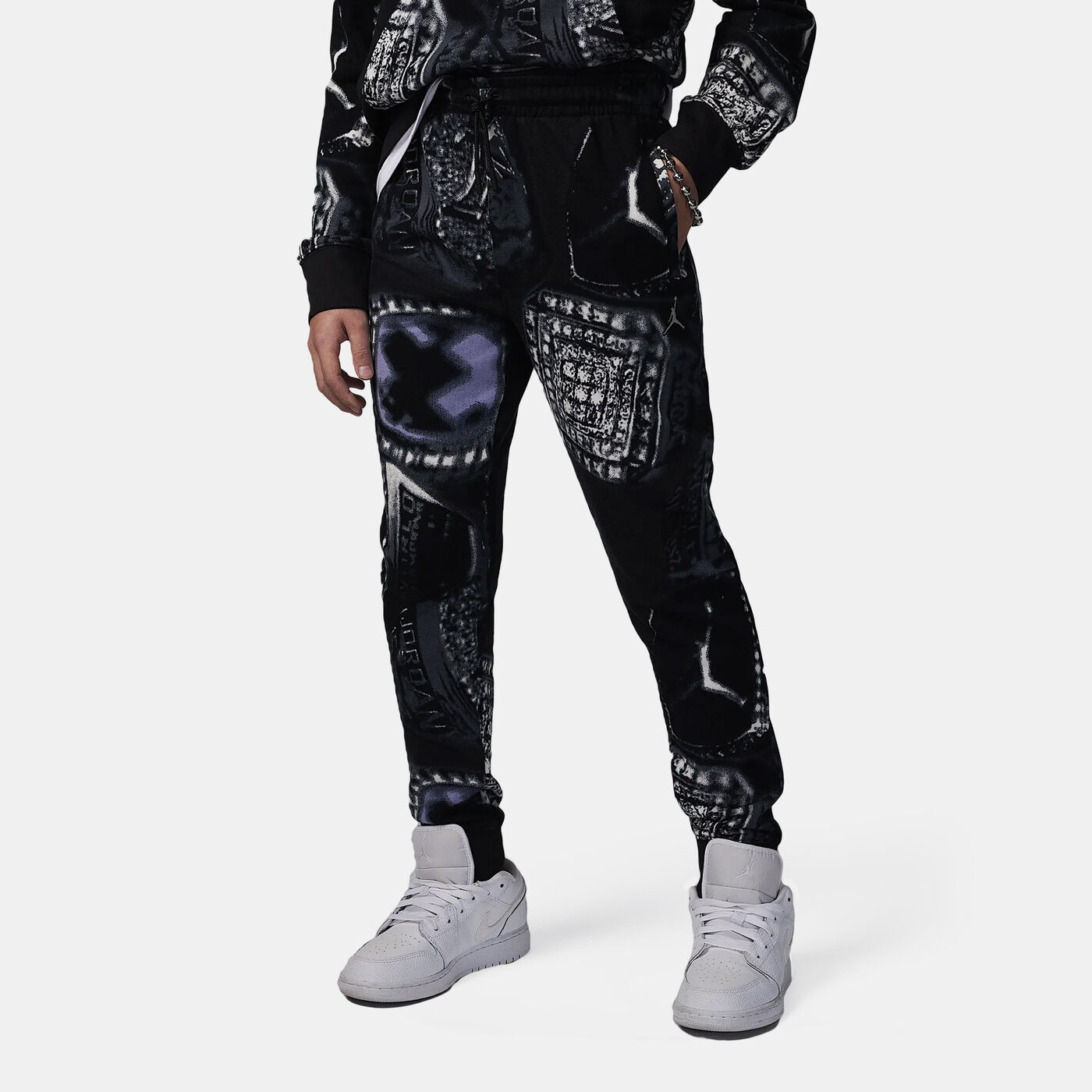 Kids' MVP French Terry Printed Pants