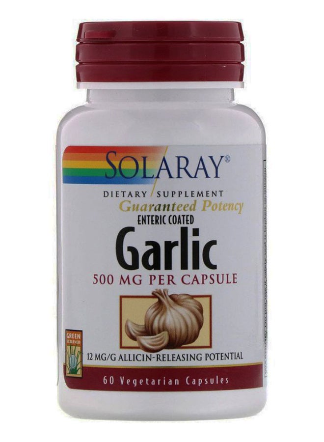 Enteric Coated Garlic - 60 Vegetarian Capsules