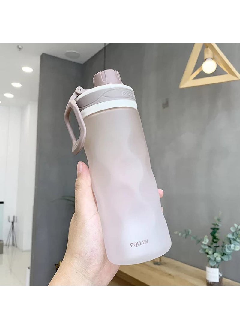 FunBlast Water Bottle - Unbreakable Water Bottle, BPA Free Drinking Bottle, Leakproof Gym Bottle Ideal for Office, Sports, School, Gym, Yoga (650 ML) 1 Pc; Random Color Dispatch