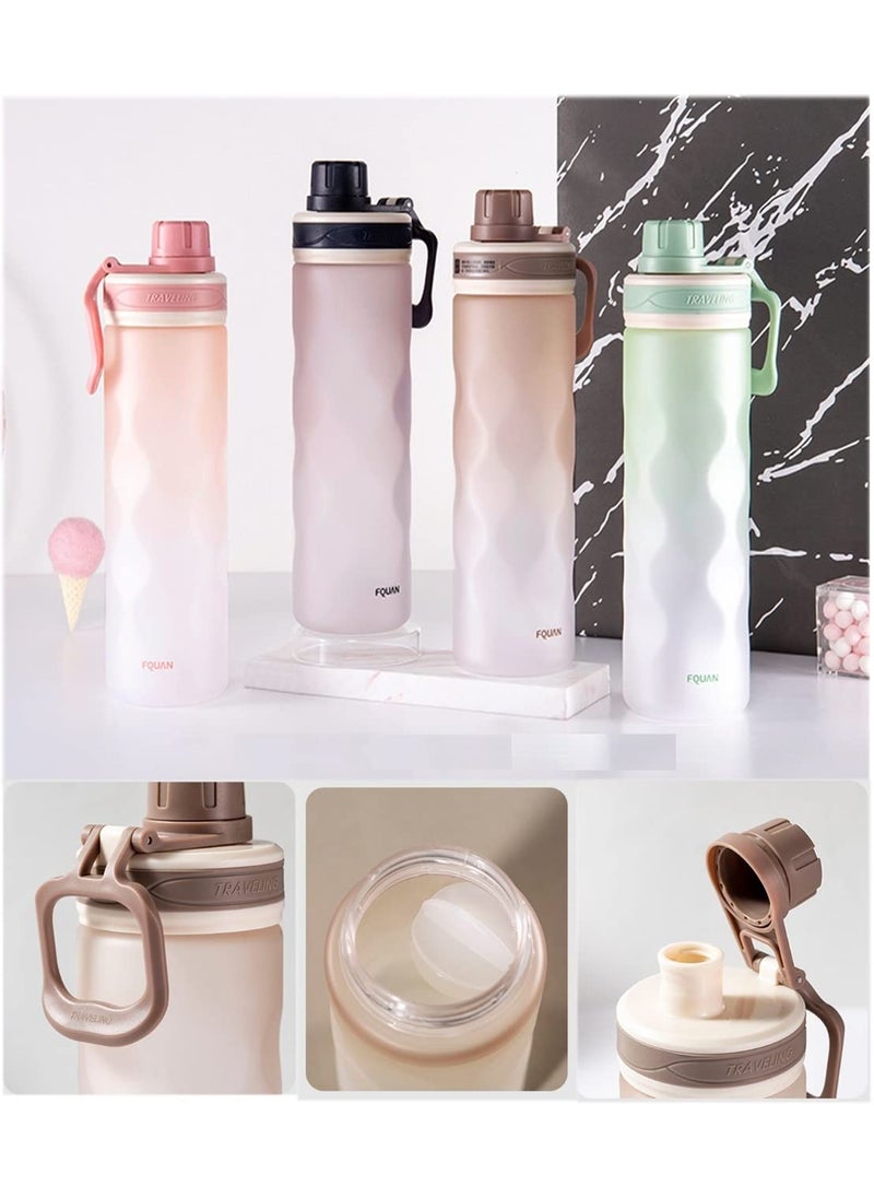 FunBlast Water Bottle - Unbreakable Water Bottle, BPA Free Drinking Bottle, Leakproof Gym Bottle Ideal for Office, Sports, School, Gym, Yoga (650 ML) 1 Pc; Random Color Dispatch