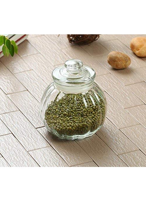 Pure Source India Glass Jar 2 LTR, Air Tight Glass Jar,(1PCS PACK).
