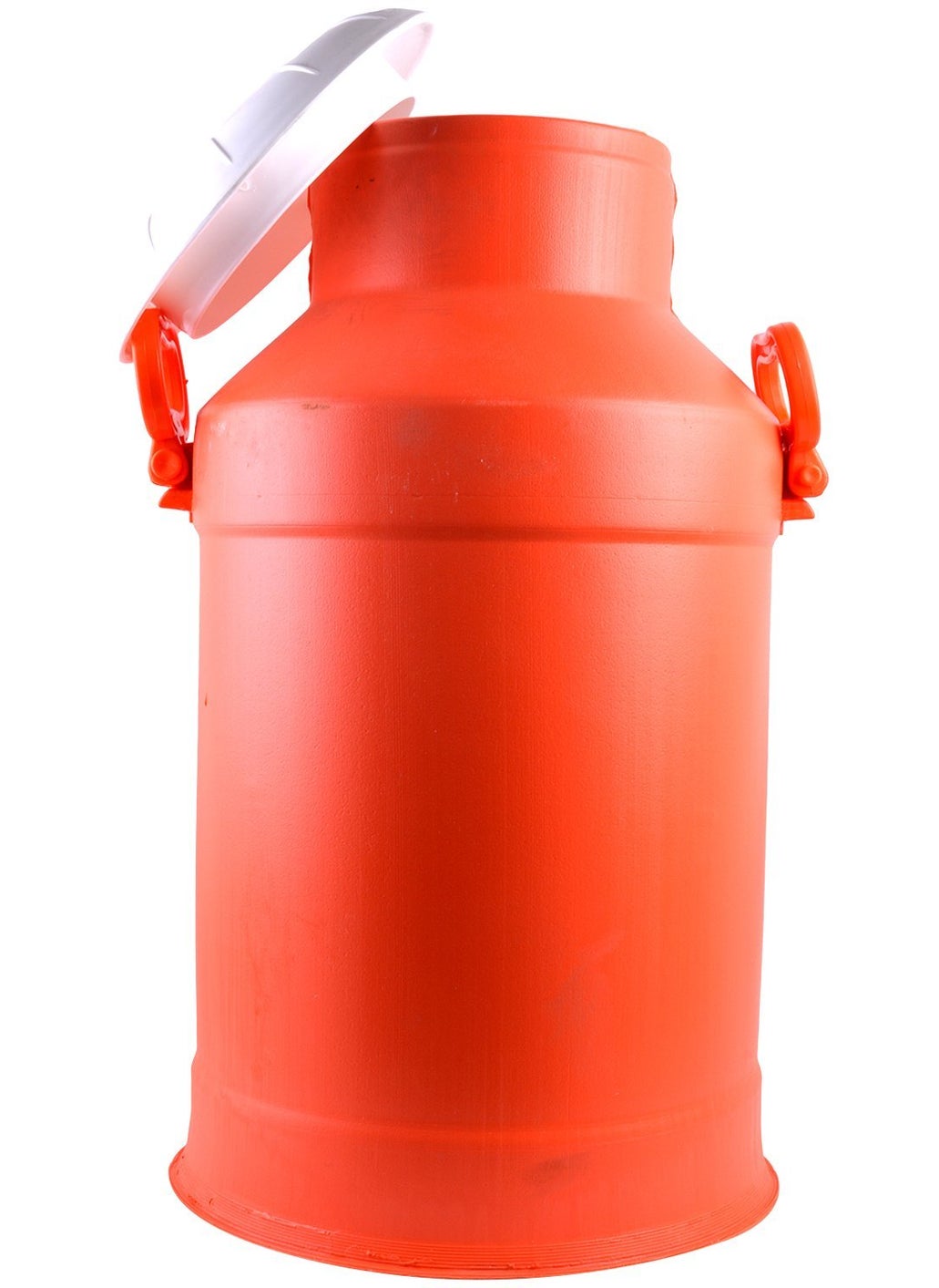 Samruddhi Plastic Milk Container, 20 Liters, Orange