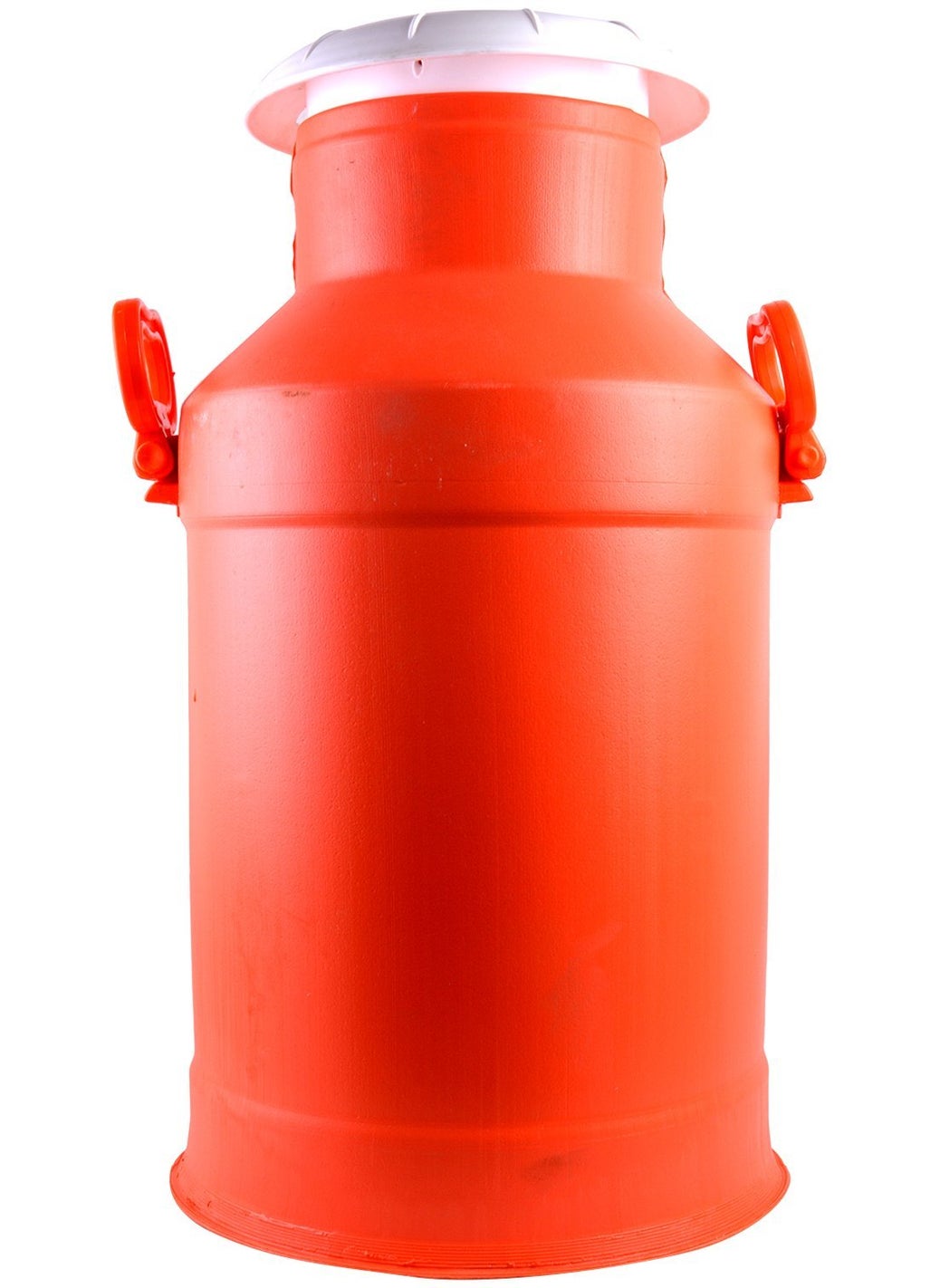 Samruddhi Plastic Milk Container, 20 Liters, Orange