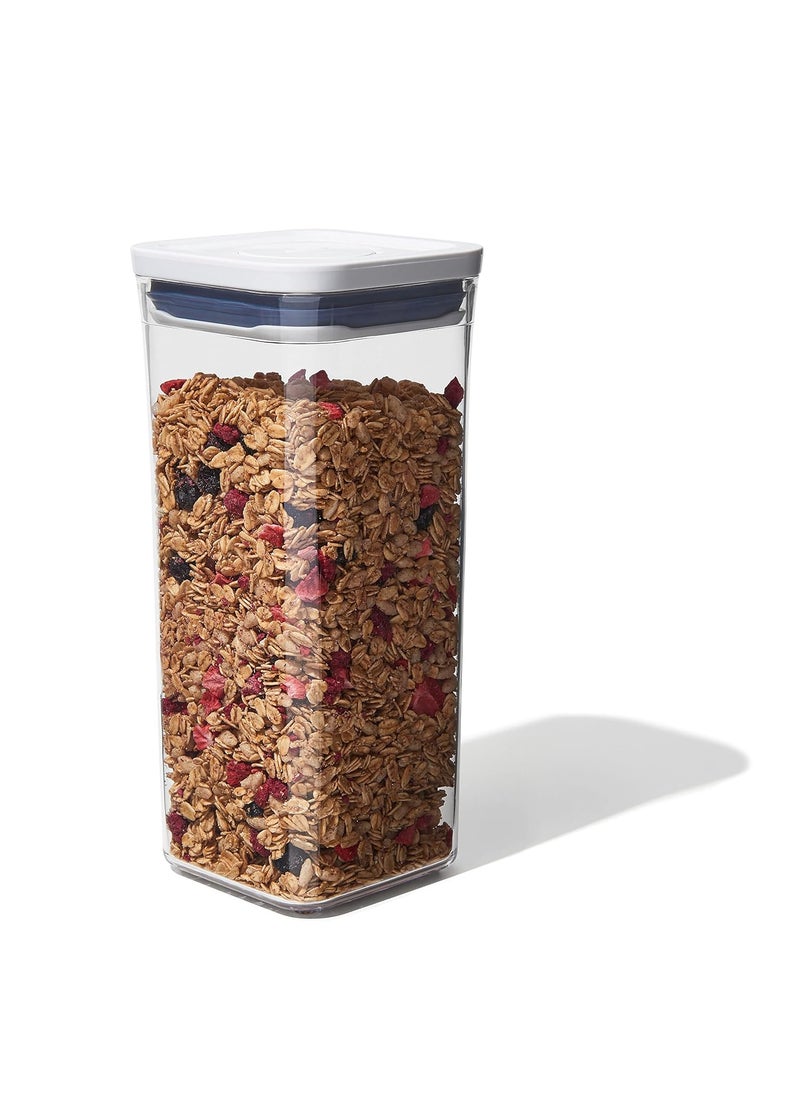 OXO Good Grips POP Container - Airtight Food Storage - Small Square Medium 1.7 Qt Ideal for granola, dried beans and snacks
