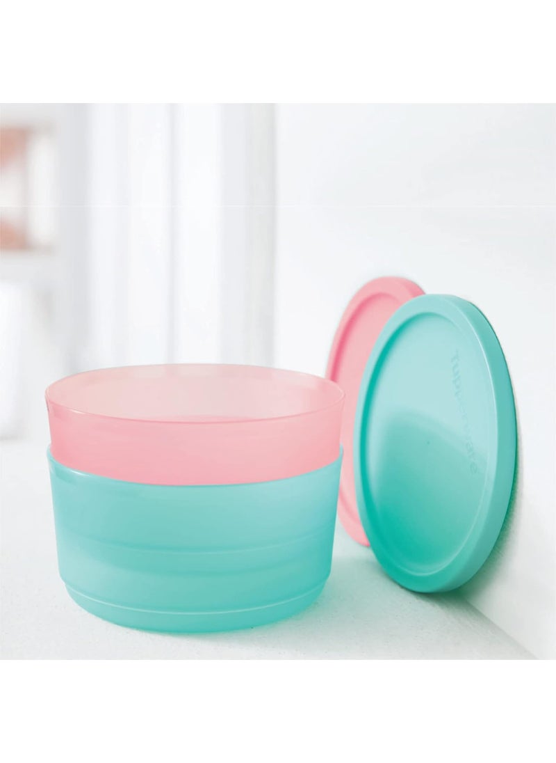 Tupperware. Fridge Container Roundstax 530ml (Set of 4)