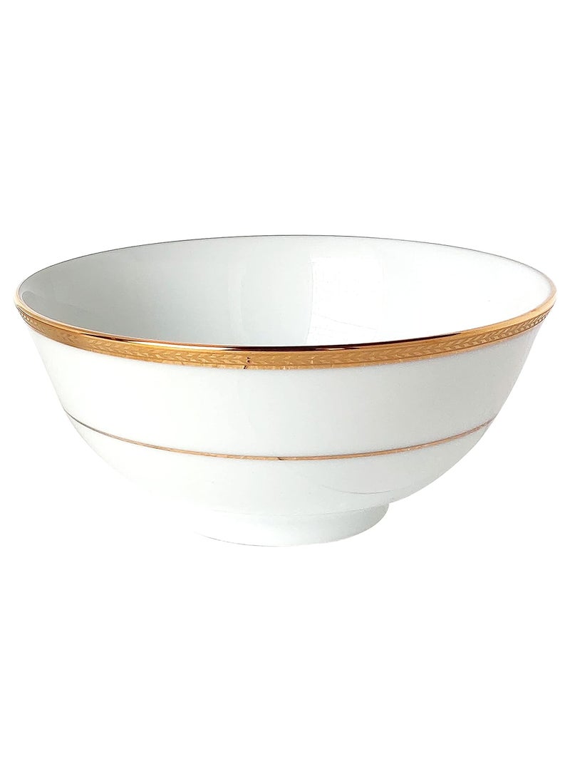 Noritake Japan - Porcelain Premium Standard Dinner Set, Service for 6 - Luxury Gold Tableware Dining and Kitchen Set - TOORAK Gold (Multicolor) - 21 Pieces