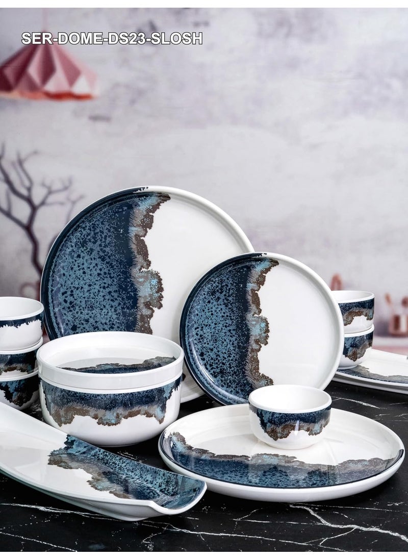 Dome Dinner Set 23 pc -Slosh