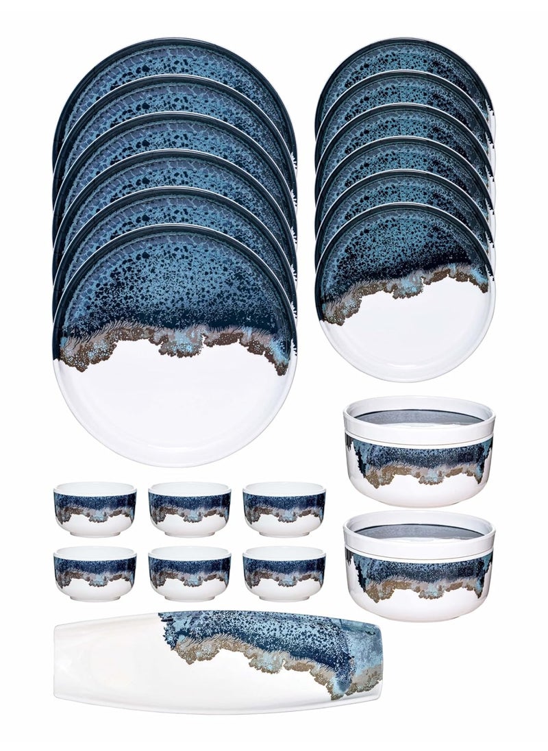 Dome Dinner Set 23 pc -Slosh