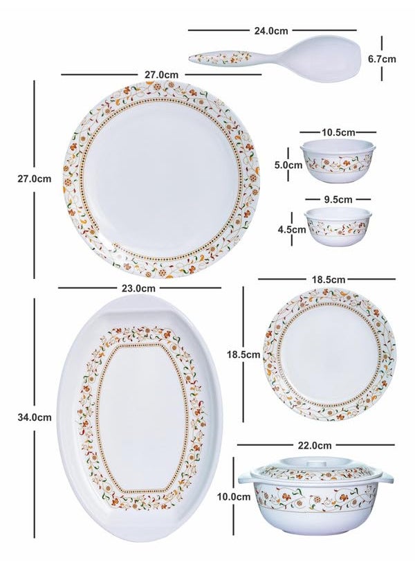 Servewell Dinner Set 31 pc Urmi - Filigree