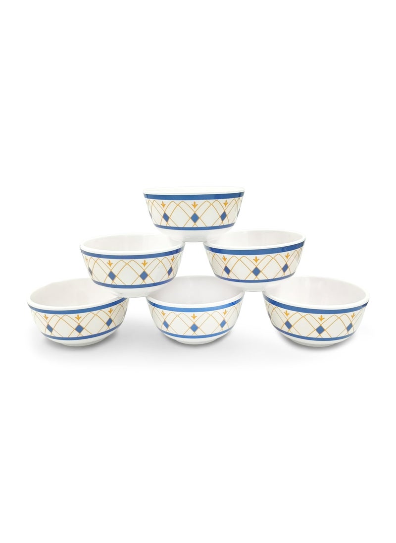 Superware | Pure Melamine | Katori Set – Elegance 3.5” (6 nos.) | Stain Free, Glazed Finish