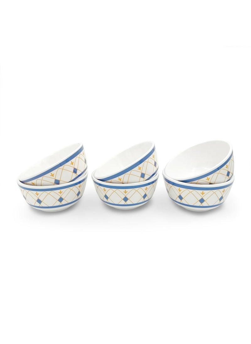 Superware | Pure Melamine | Katori Set – Elegance 3.5” (6 nos.) | Stain Free, Glazed Finish