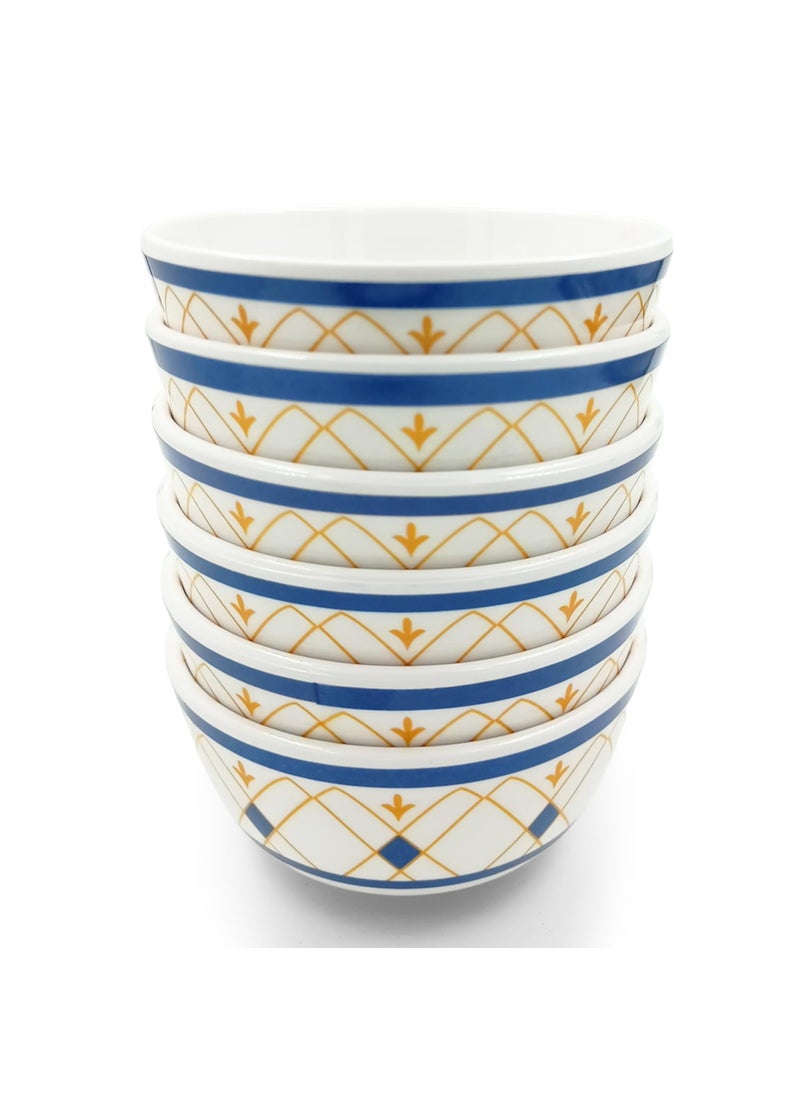 Superware | Pure Melamine | Katori Set – Elegance 3.5” (6 nos.) | Stain Free, Glazed Finish