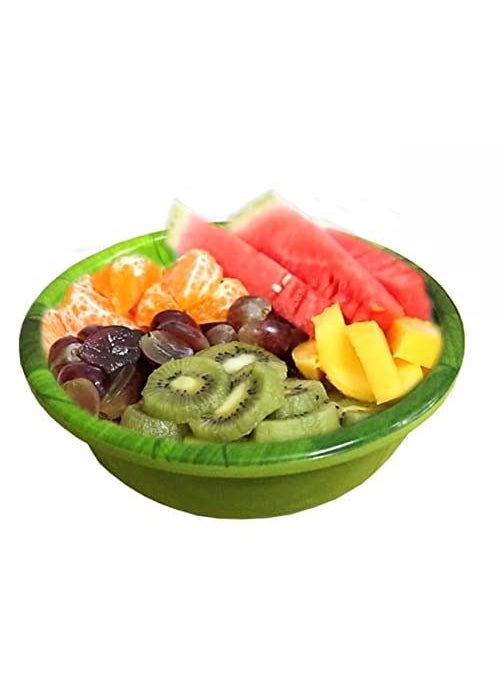 Smart Buy Melamine Floral Soup Bowls (Set of 6) (Color Green)