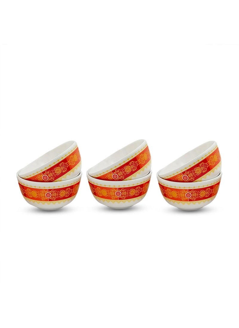 Superware | Pure Melamine | Katori Set – Goldhill 3.5” (6 nos.) | Stain Free, Glazed Finish