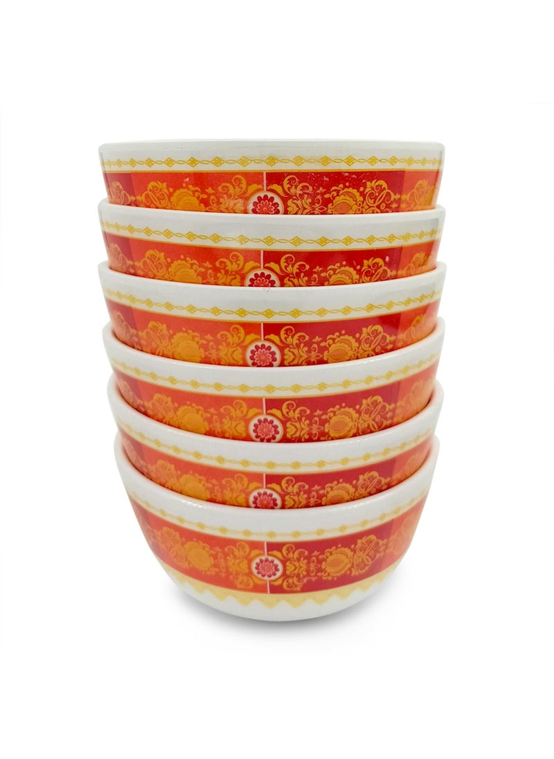 Superware | Pure Melamine | Katori Set – Goldhill 3.5” (6 nos.) | Stain Free, Glazed Finish