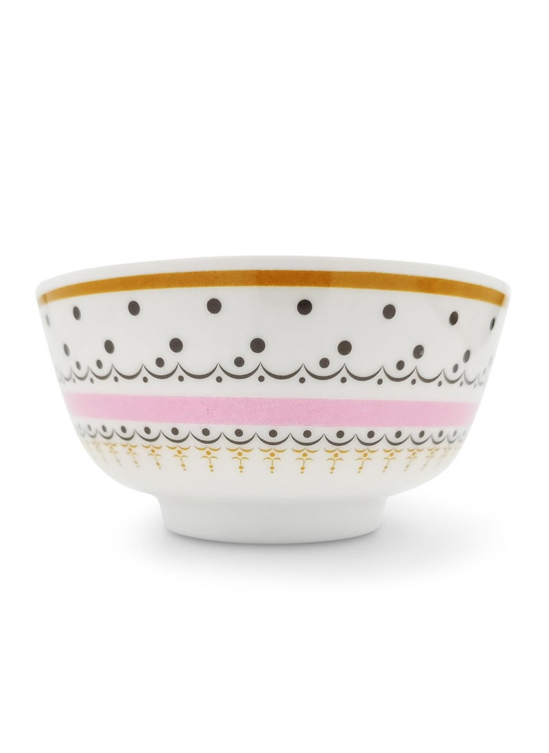 Superware | Pure Melamine | Katori Set – Diamond 3.5” (6 nos.) | Stain Free, Glazed Finish