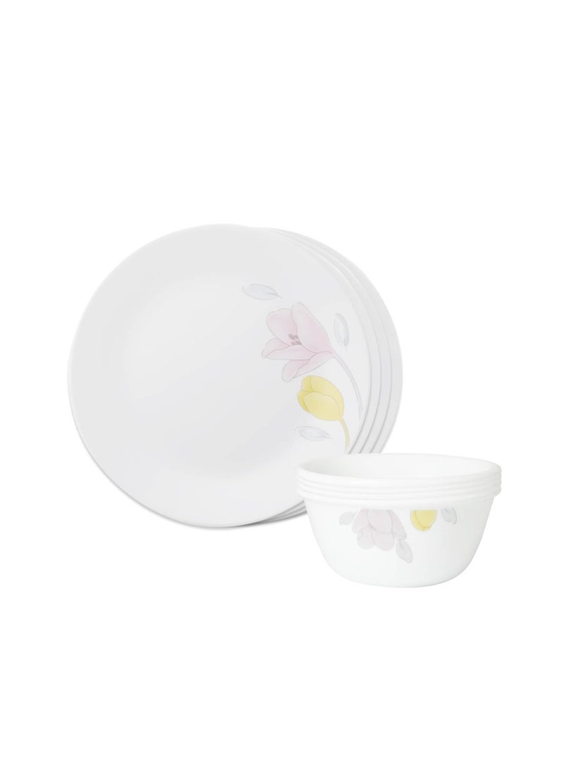 Corelle Livingware Plus 8 Pc Basic/Mini/Starter Dining Set Set-Elegance