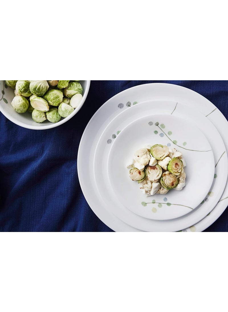 CORELLE Livingware Plus Green Delight 177ml Katori Pack of 4