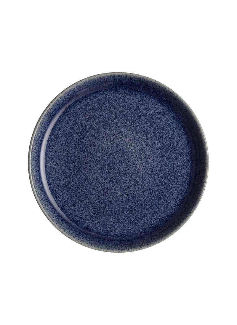 Denby Studio Blue Cobalt Coupe Dinner Plate, 26cm