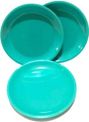 Everbuy® Set of 12 Unbreakable Plates,Microwave Safe,BPA Free Round 6 Full Plates and 6 Half Plates for Dinner