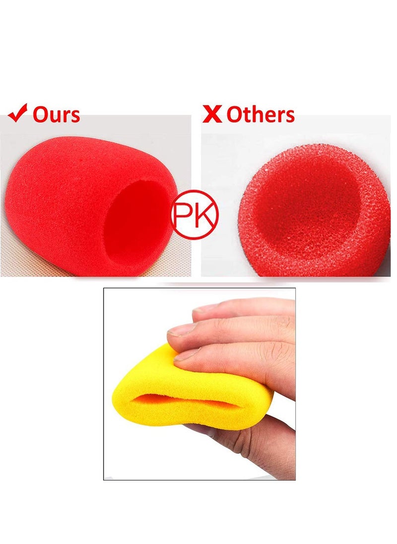 20 Pack Microphone Cover, Foam Microphone Windshields Foam Mic Cover Handheld Microphone