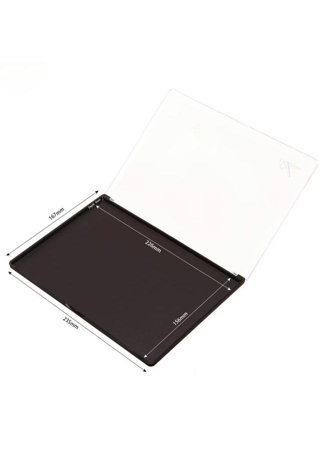 Large Empty Magnetic Transparent Plastic Makeup Palette for Eyeshadow Lipstick Blush Powder